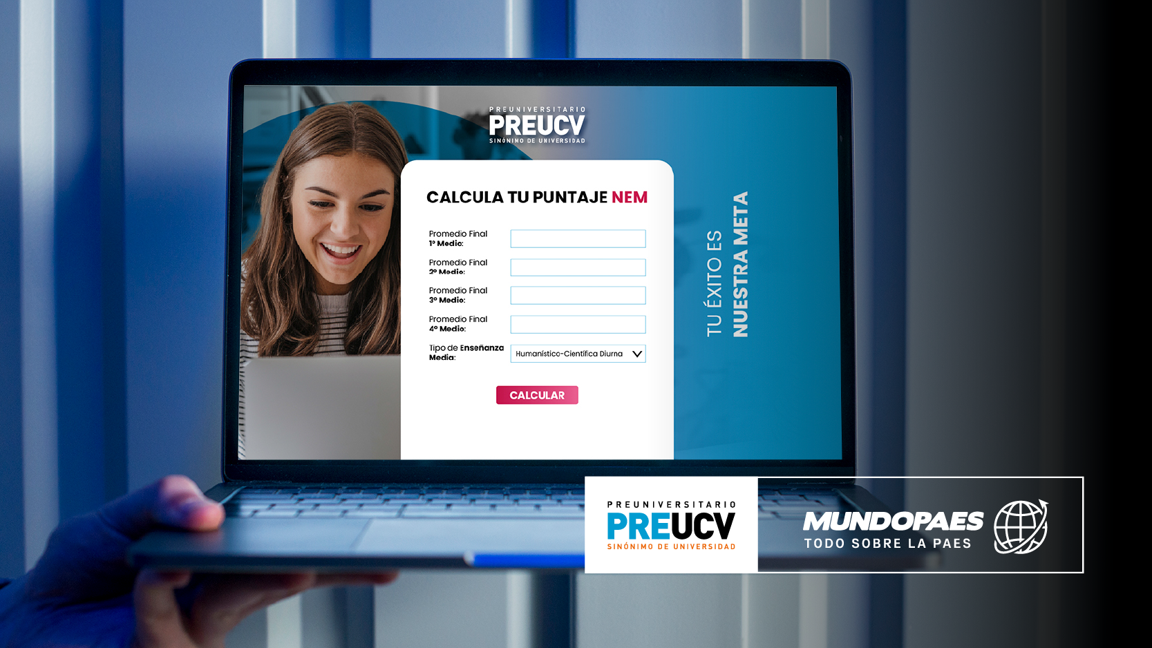 calculadora puntaje nem