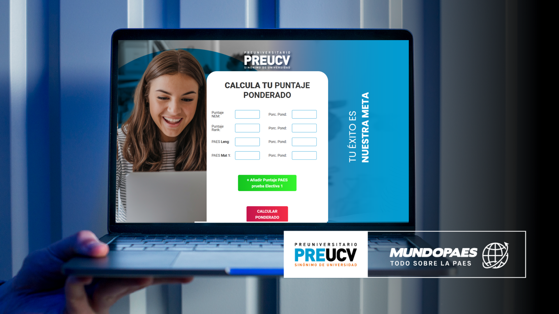 calculadora puntaje ponderado